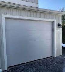 haas 610 steel garage door flushed