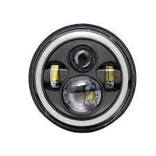 7 inch led headlight with spotless and