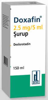 Doxafin also known as desloratidine detailed information. Doxafin Surup 150 Ml Ilaci Fiyati Yan Etkileri Endikasyonlari Nedir