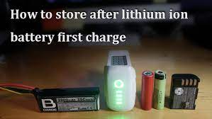 lithium ion battery first charge