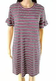 Mimi Chica New Pink Womens Size Small S Striped Crewneck