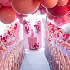 use balloons in your wedding decor