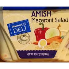 Calories In Amish Macaroni Salad From Walmart Deli