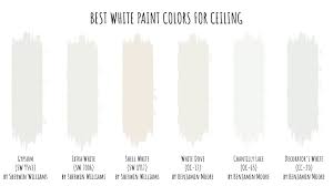 6 best white shades for ceiling that