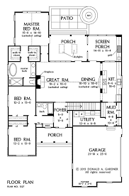 First Floor Plan Of The Golding House