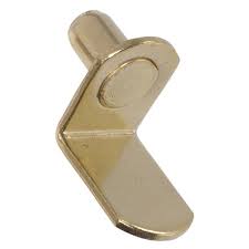 Hillman 5 Mm Brass L Shaped Shelf Pins