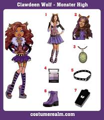 clawdeen wolf costume guide for halloween