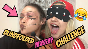 blindfolded makeup challenge w katrina