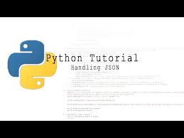 how to handle json files in python
