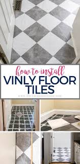 how to install l stick floor tile