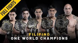The best of demetrious johnson in one championship. One Full Fights 2018 S Filipino World Champions Youtube