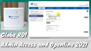 globe r01 admin access openline 2021