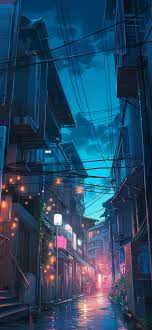 night alley anime background wallpapers