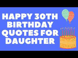happy 30th birthday es for daughter