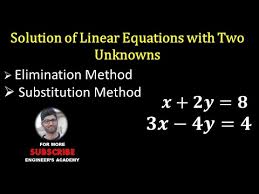 Solving System Of Equations By