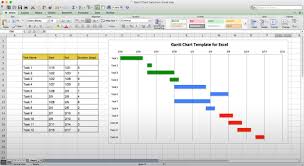 Excel Template Gantt Chart 2excel Gantt Chart Temp1 Drtxbk