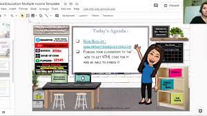 Once you've got your slides or powerpoint doc open with a blank slate, it's time to get building. Embedding Your Bitmoji Virtual Classroom Into Your Lms Canvas 6 6