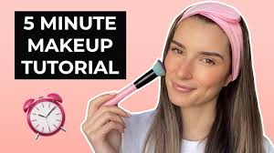 everyday makeup look in less than 5 minutes