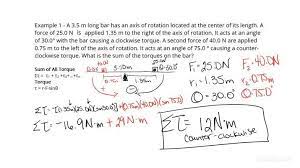 How To Calculate The Net Torque On An