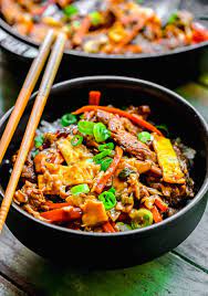 easy moo shu pork table for two by