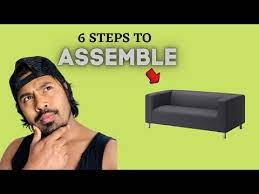 How To Assemble Ikea S Klippan Sofa