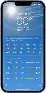 Check The Weather On Iphone Apple Support