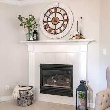 How To Make A Corner Fireplace Mantel