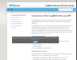 Logmein Rescue Api Overview Documentation Alternatives