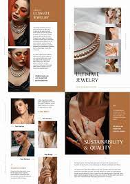 jewelry brochure piktochart