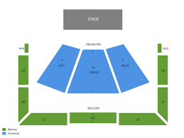 Luther Burbank Center For The Arts Seating Chart And Tickets