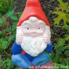 refurbish and re a garden gnome