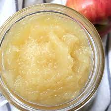 simple unsweetened applesauce a day