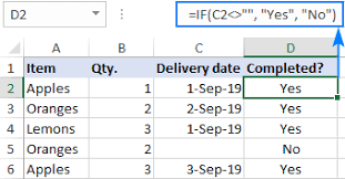 basic excel formulas functions with