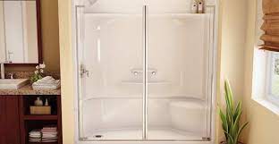 cleaning glass shower doors with