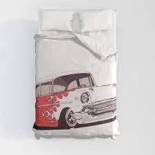 1957 Hot Rod Comforter By