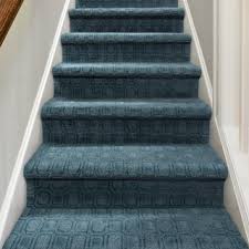 turquoise carpeted staircase ideas