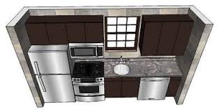 Find home and kitchen appliances at metro appliances & more. 3d Warehouse View Model One Wall Kitchen Kitchen Appliances Layout Small Kitchen Layouts