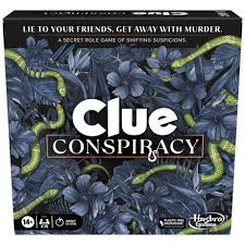 Clue Conspiracy Board Game For S