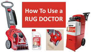 a rug doctor carpet cleaning