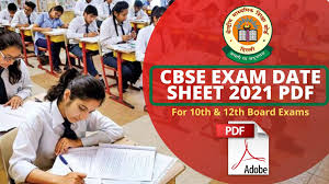 At the meeting, the ministers are likely to meeting on class 12th board exams today: Cbse Exam Date Sheet 2021 Pdf For 10th 12th Board Exams