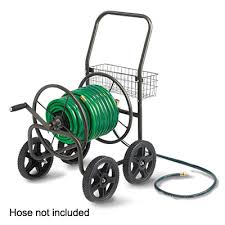 liberty garden hose reel cart holds up