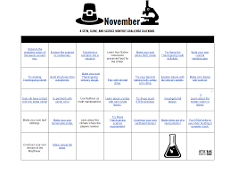 Monthly Stem Activities Calendars For Kids Free Printable Calendars