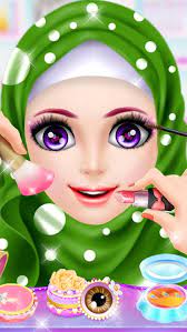 hijab country makeover and makeup by