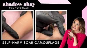 camouflage self harm scars tutorial