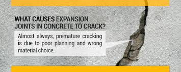 concrete expansion joint repair causes