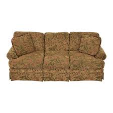 thomasville skirted roll arm sofa sofas