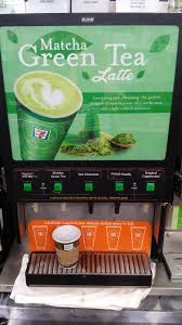 serves matcha green tea lattes