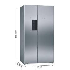 Display control module is faulty. Bosch 661 L Frost Free Side By Side Refrigerator Kan92vi35i Stainless Steel Inverter Compressor Amazon In Home Kitchen
