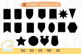 pennant banner flag patry svg graphic