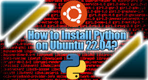 how to install python on ubuntu 22 04